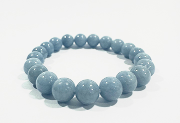 Handgemachtes Armband aus echtem Angelit