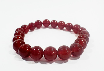 Handgemachtes Armband aus echtem Karneol